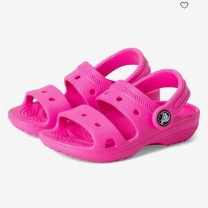 CROCS Kids Vibrant Pink Sandals